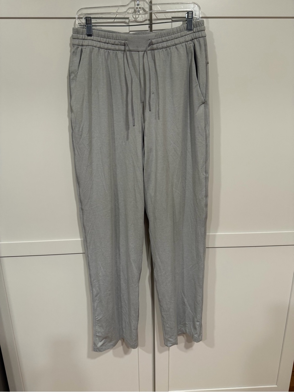 Lululemon Light Gray Men's Drawstring Lounge Pants